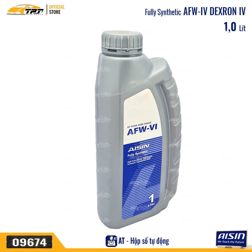 AFW VI Nhớt Hộp Số Tự Động 6-7 Cấp Dexron VI ATFDVI1P [1 Lít] AISIN - Japan