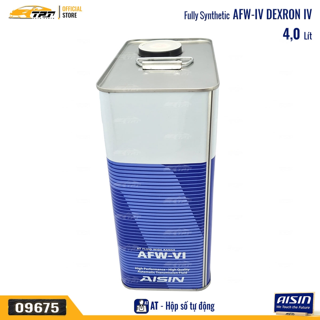 AFW VI Nhớt Hộp Số Tự Động AT 6-7 CAP Dexron VI ATFDVI4S [4 Lít] AISIN