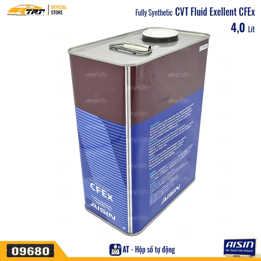 CFEx Nhớt Hộp Số Tự Động Vô Cấp CVTF Multi CVTF004S [4 Lít] AISIN - Japan