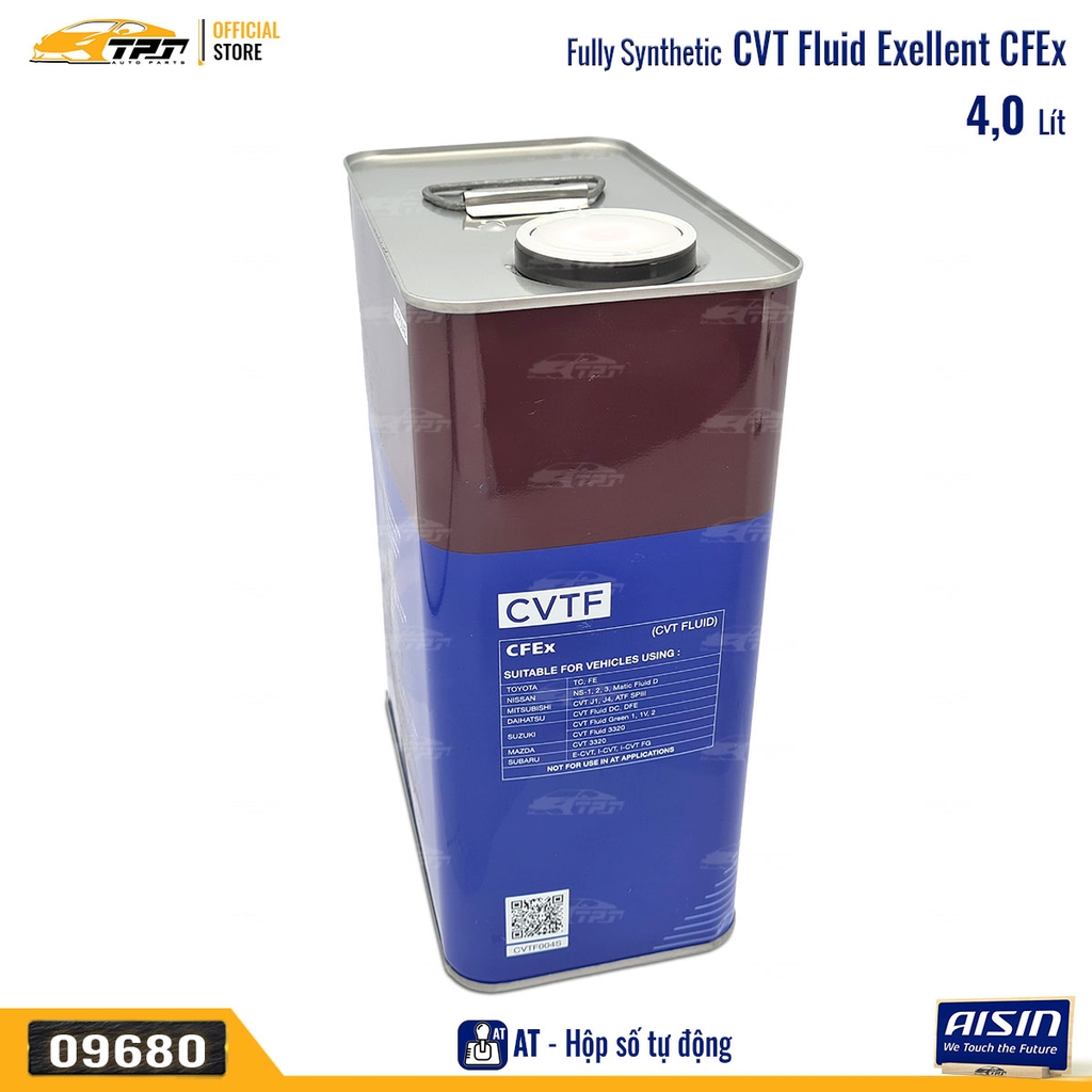 CFEx Nhớt Hộp Số Tự Động Vô Cấp CVTF Multi CVTF004S [4 Lít] AISIN - Japan