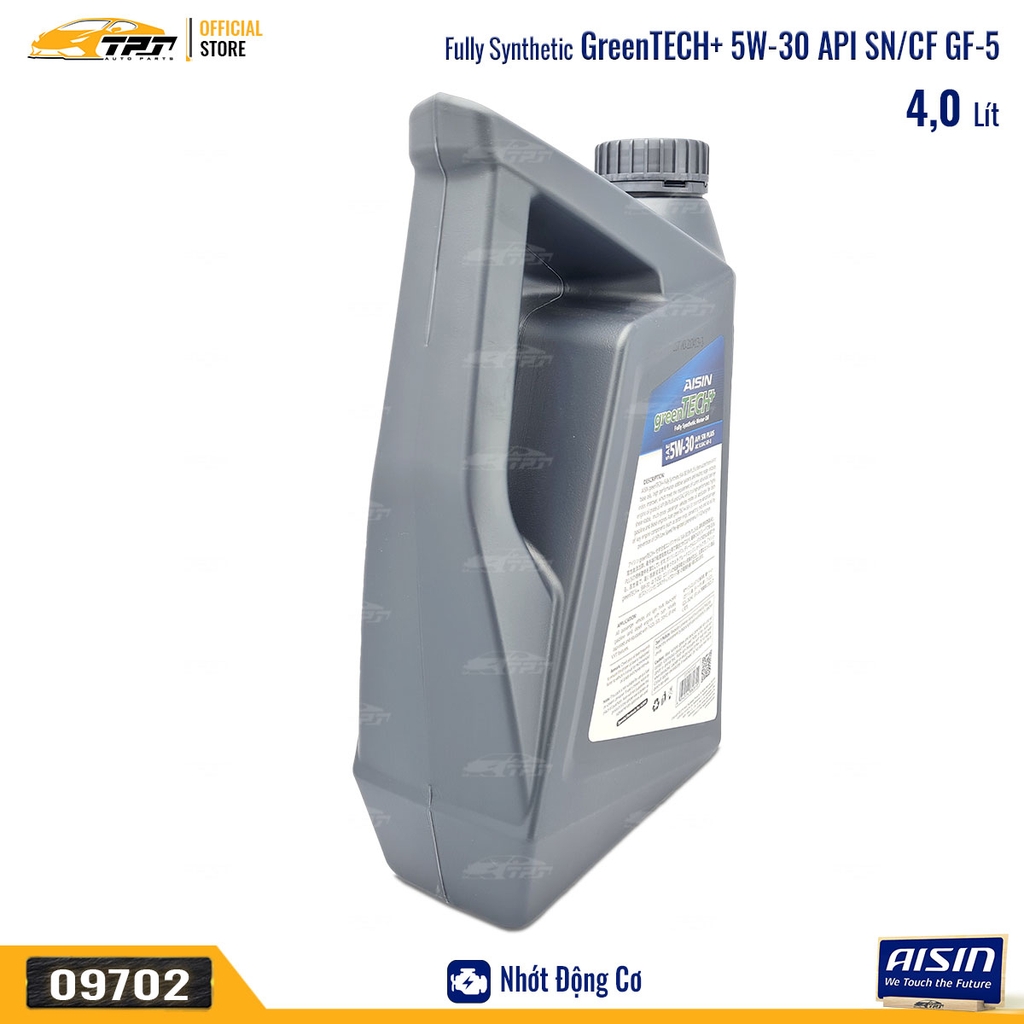 5W-30 SN/CF Nhớt Động Cơ Fully Synthetic ESFNP0534PN [4 Lít] AISIN - Japan