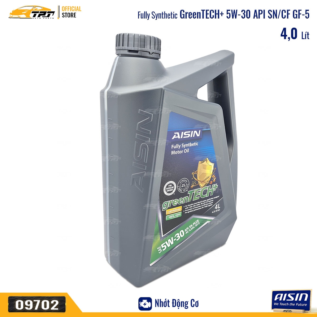 5W-30 SN/CF Nhớt Động Cơ Fully Synthetic ESFNP0534PN [4 Lít] AISIN - Japan