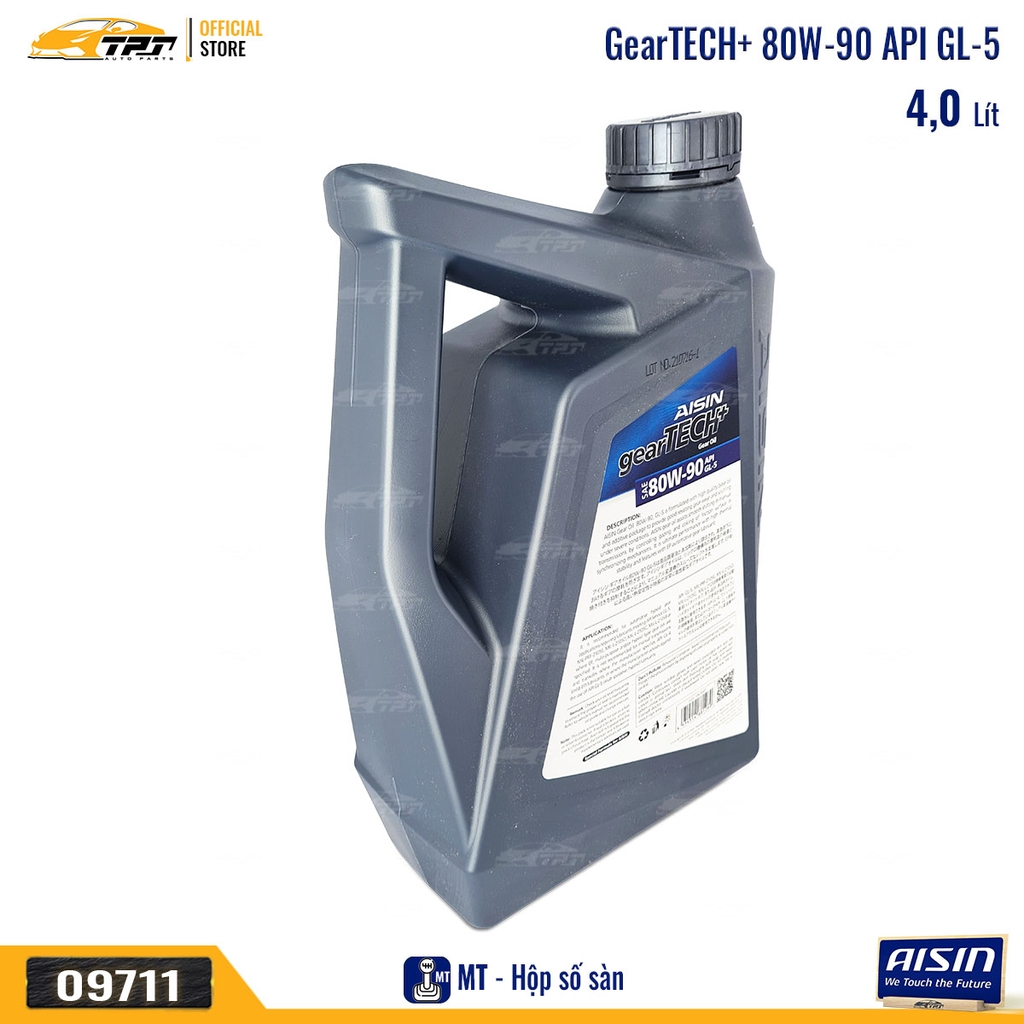 80W-90 GL-5 Nhớt Hộp Số Sàn GSL58094PN [4 Lít] AISIN - Japan