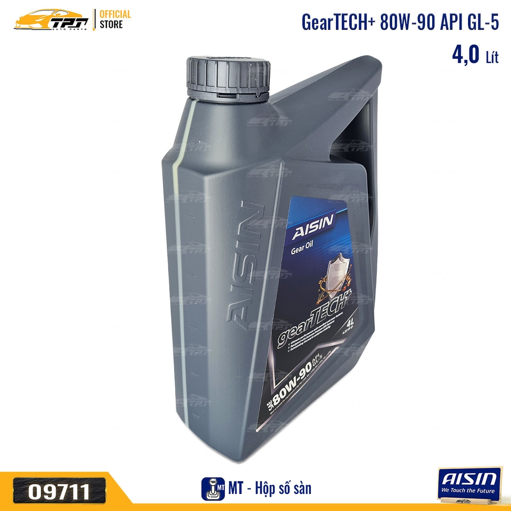 80W-90 GL-5 Nhớt Hộp Số Sàn GSL58094PN [4 Lít] AISIN - Japan