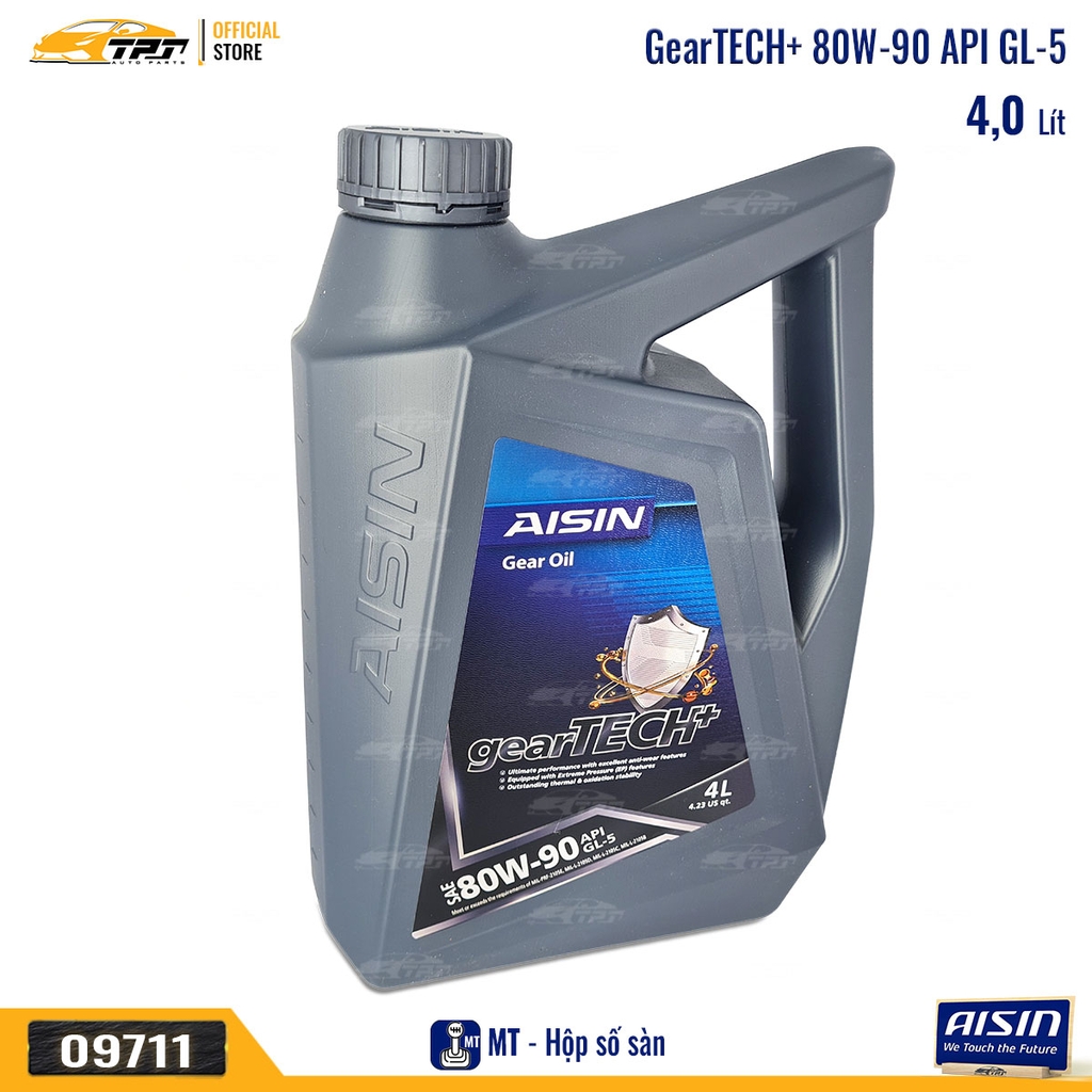80W-90 GL-5 Nhớt Hộp Số Sàn GSL58094PN [4 Lít] AISIN - Japan