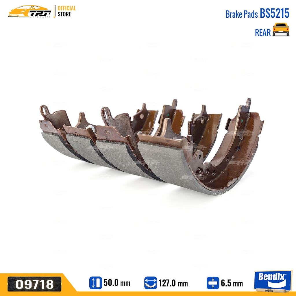 BS5215 Bố Thắng - Guốc Phanh SAU Toyota INNOVA 17- Bendix - USA