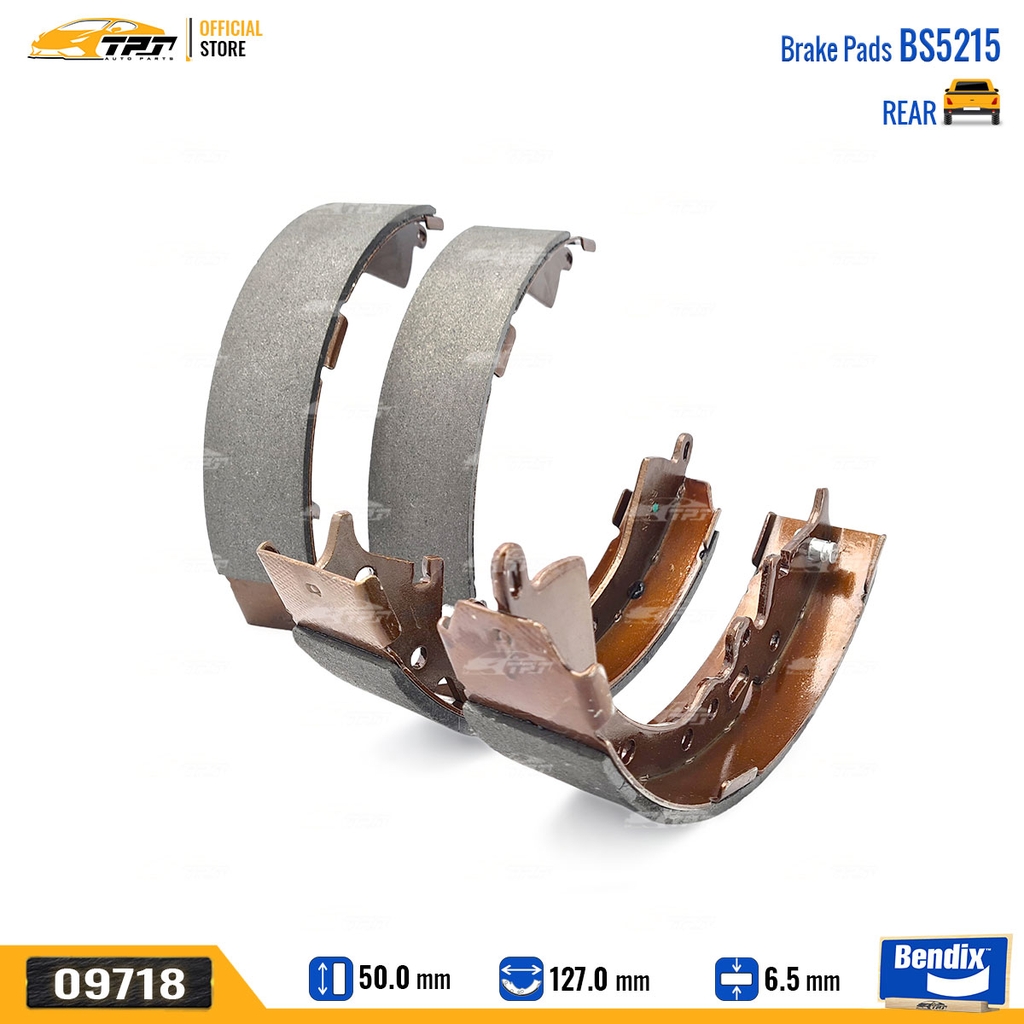 BS5215 Bố Thắng - Guốc Phanh SAU Toyota INNOVA 17- Bendix - USA