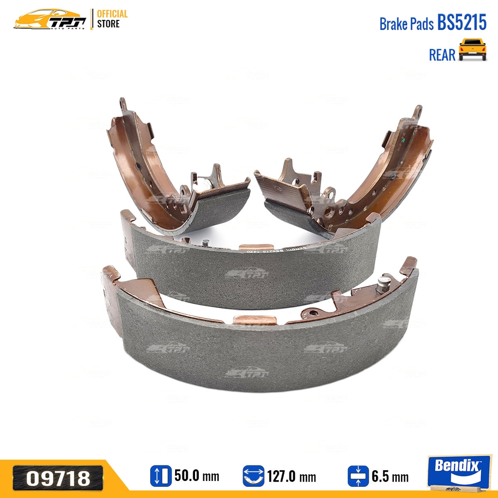 BS5215 Bố Thắng - Guốc Phanh SAU Toyota INNOVA 17- Bendix - USA