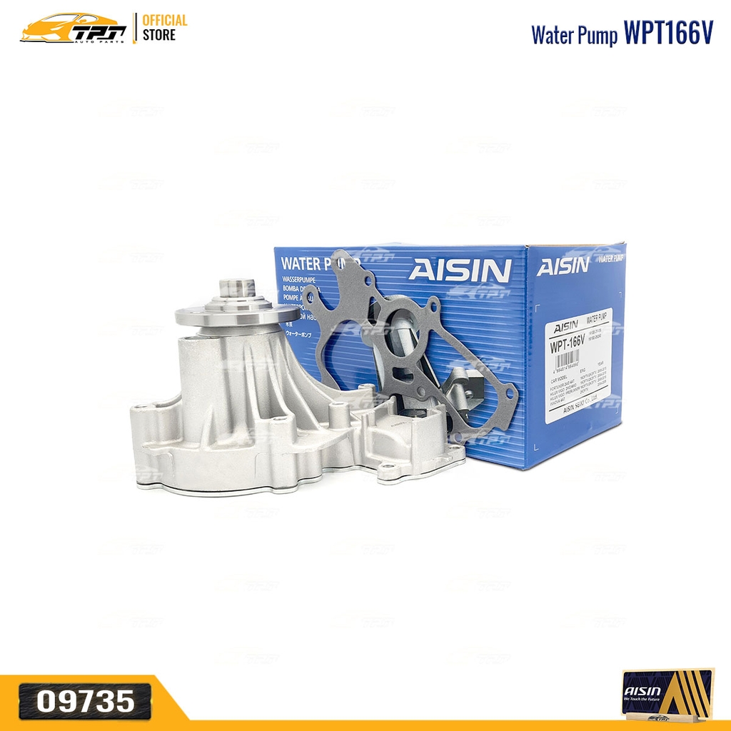 WPT166V Bơm nước Toyota FORTUNER (DIESEL - nguyen cum) AISIN - Japan