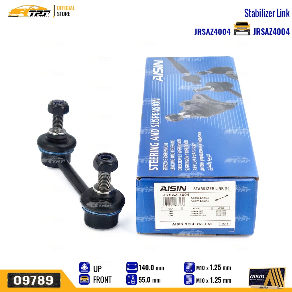 JRSAZ4004 - 04 Rô Tuyn Cân Bằng TRƯỚC ISUZU DMAX 2WD 02-06 CHEV COLORADO 2WD 04-11 [555 - SL5360] AISIN - JAPAN