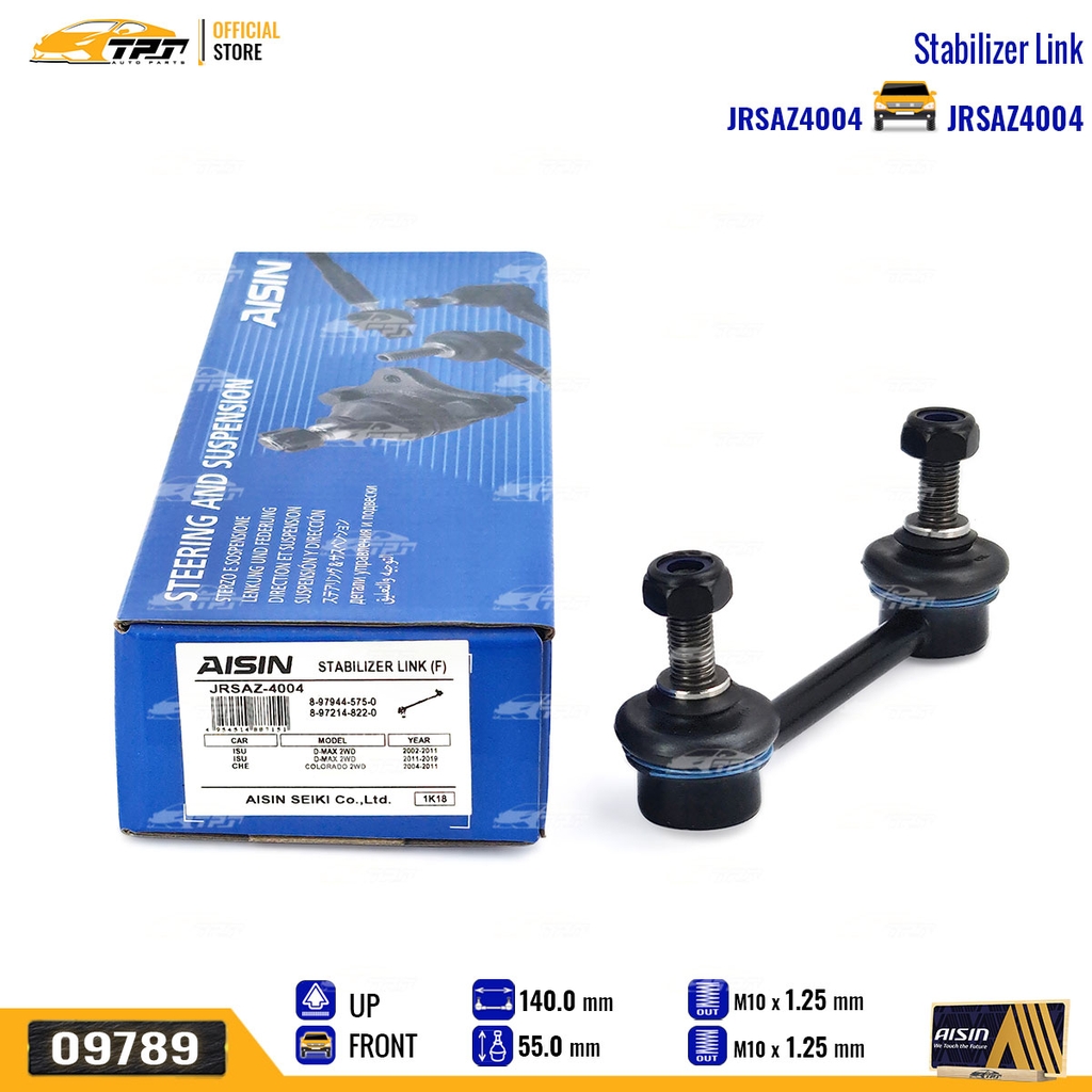 JRSAZ4004 - 04 Rô Tuyn Cân Bằng TRƯỚC ISUZU DMAX 2WD 02-06 CHEV COLORADO 2WD 04-11 [555 - SL5360] AISIN - JAPAN