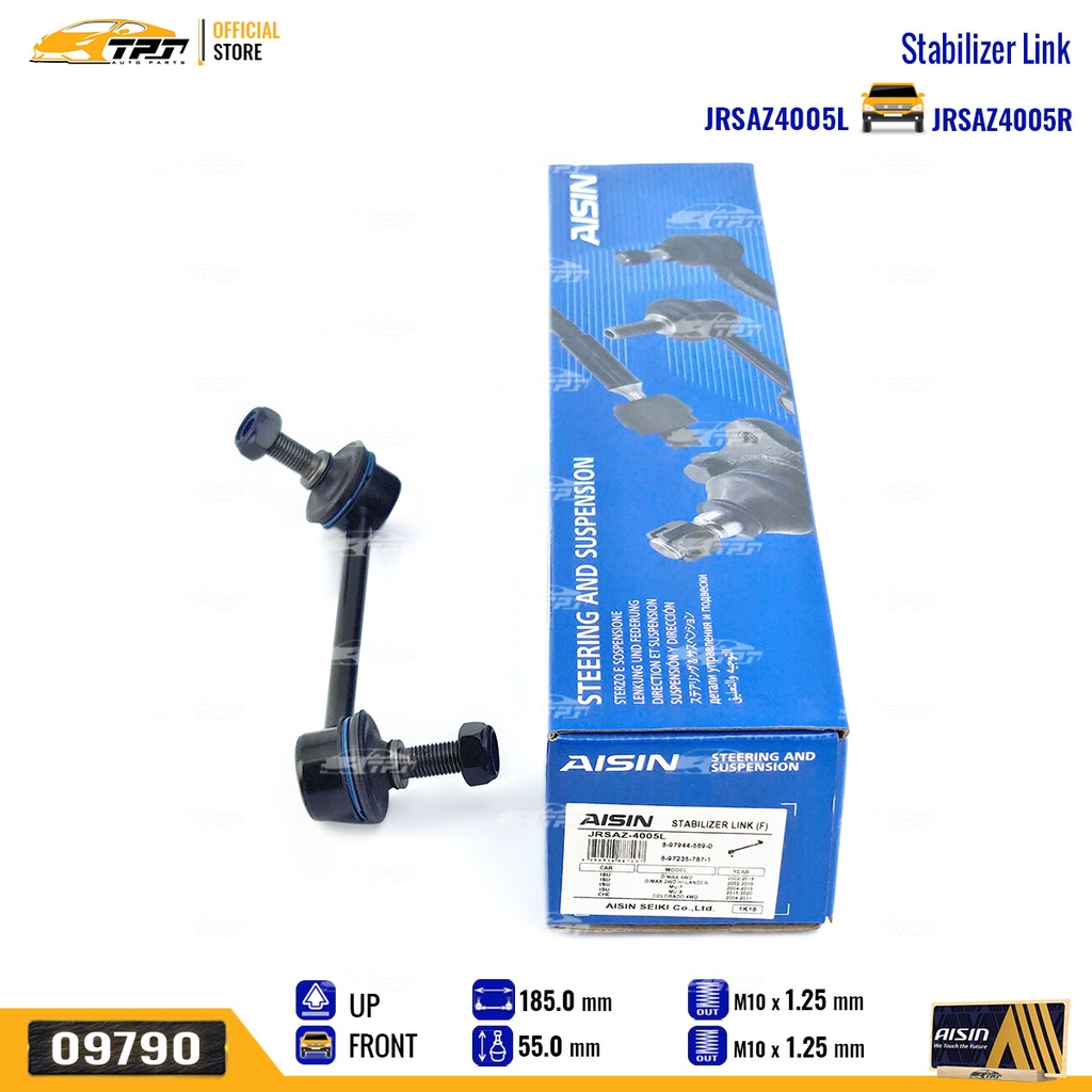 JRSAZ4005L - R Rô Tuyn Cân Bằng TRƯỚC ISUZU DMAX 4WD 03-11 HILANDER 03-11 MUX 4WD 11-17 CHEV COLORADO 4WD 04-11 [555 - SL5400 LR] AISIN - JAPAN