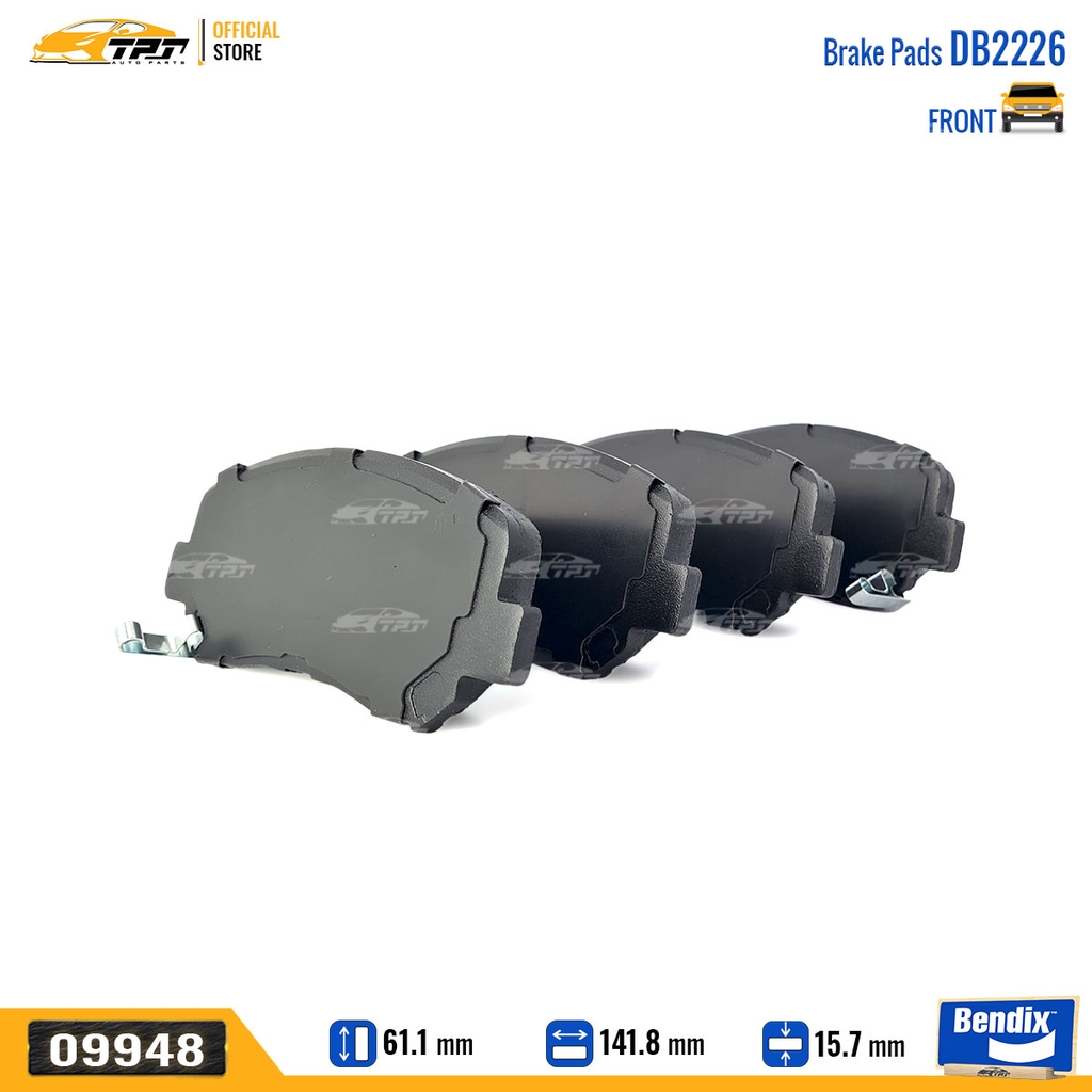 DB2226GCT Bố Thắng - Má Phanh TRƯỚC Mazda CX5 12- Bendix - USA