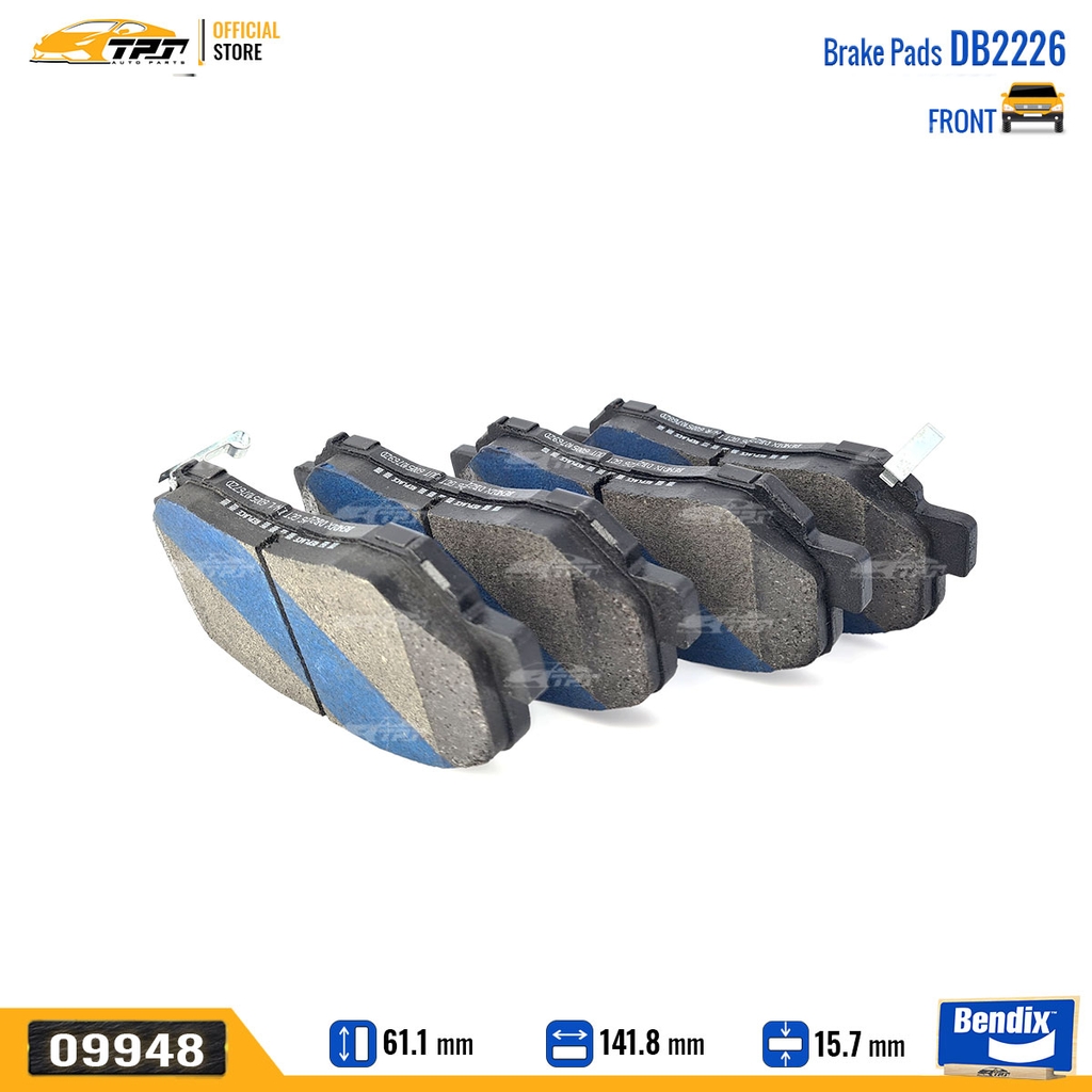 DB2226GCT Bố Thắng - Má Phanh TRƯỚC Mazda CX5 12- Bendix - USA