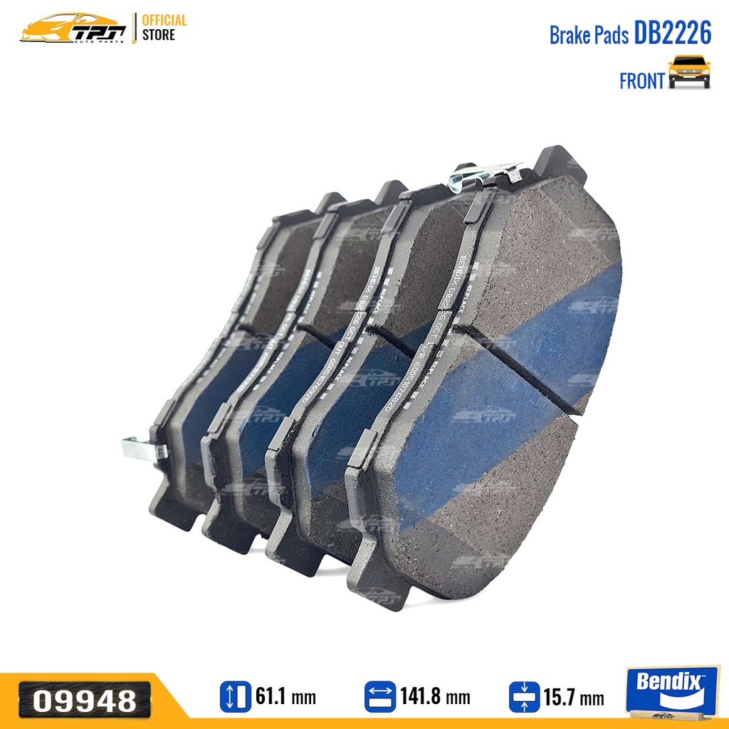 DB2226GCT Bố Thắng - Má Phanh TRƯỚC Mazda CX5 12- Bendix - USA