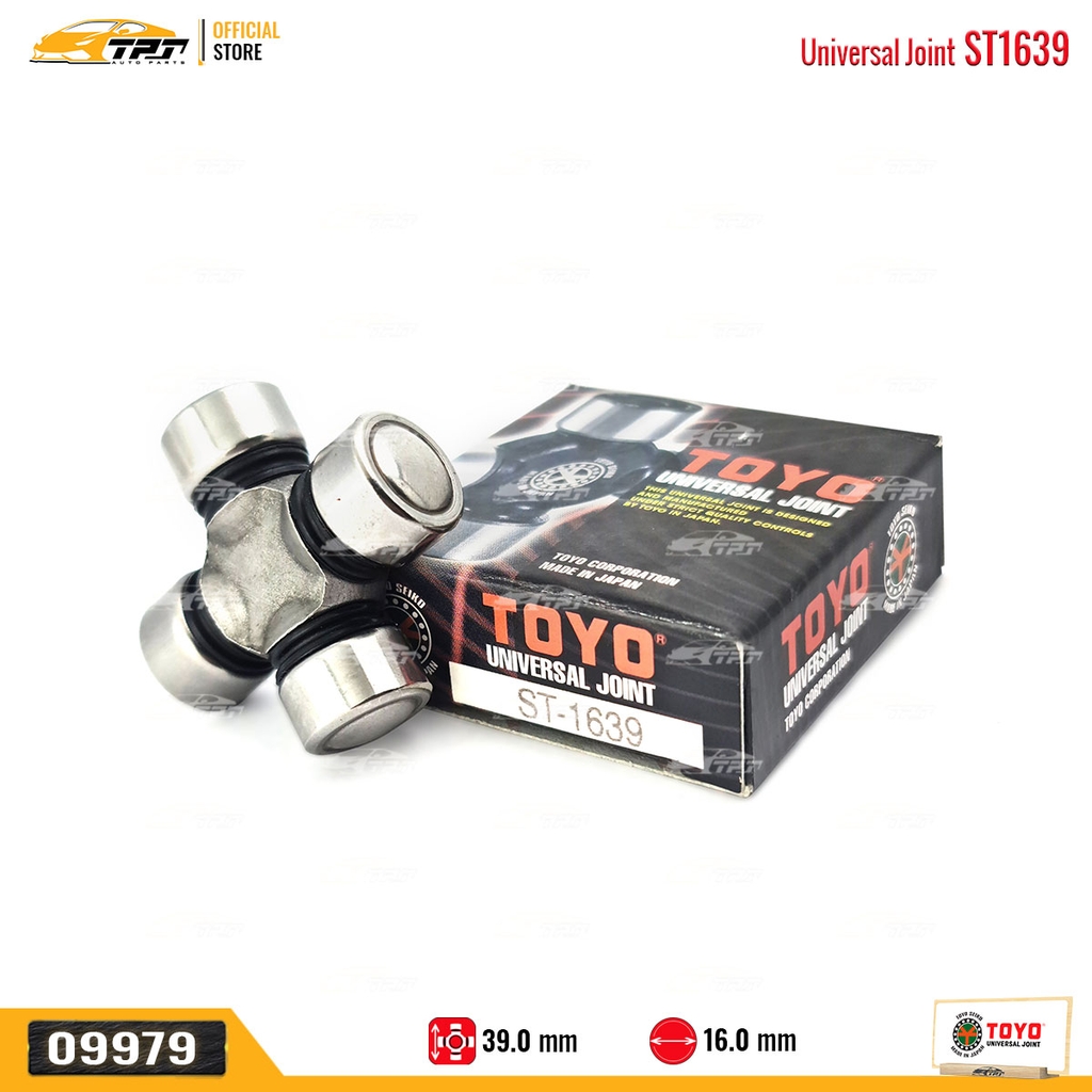 ST1639 Bạc Đạn Chữ Thập Tay Lái Kích Thước [ 16 x 39 ] TOYO - Japan