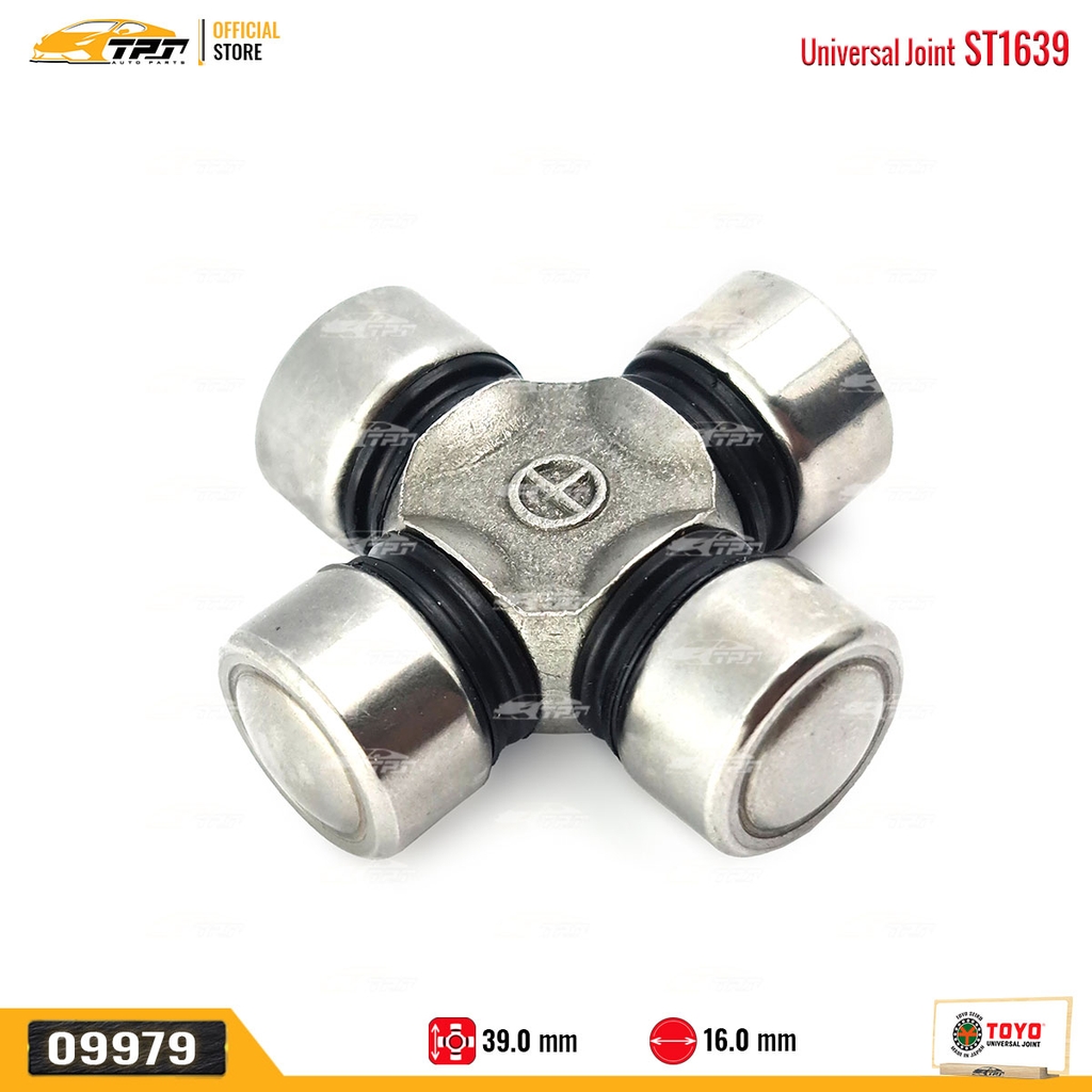 ST1639 Bạc Đạn Chữ Thập Tay Lái Kích Thước [ 16 x 39 ] TOYO - Japan