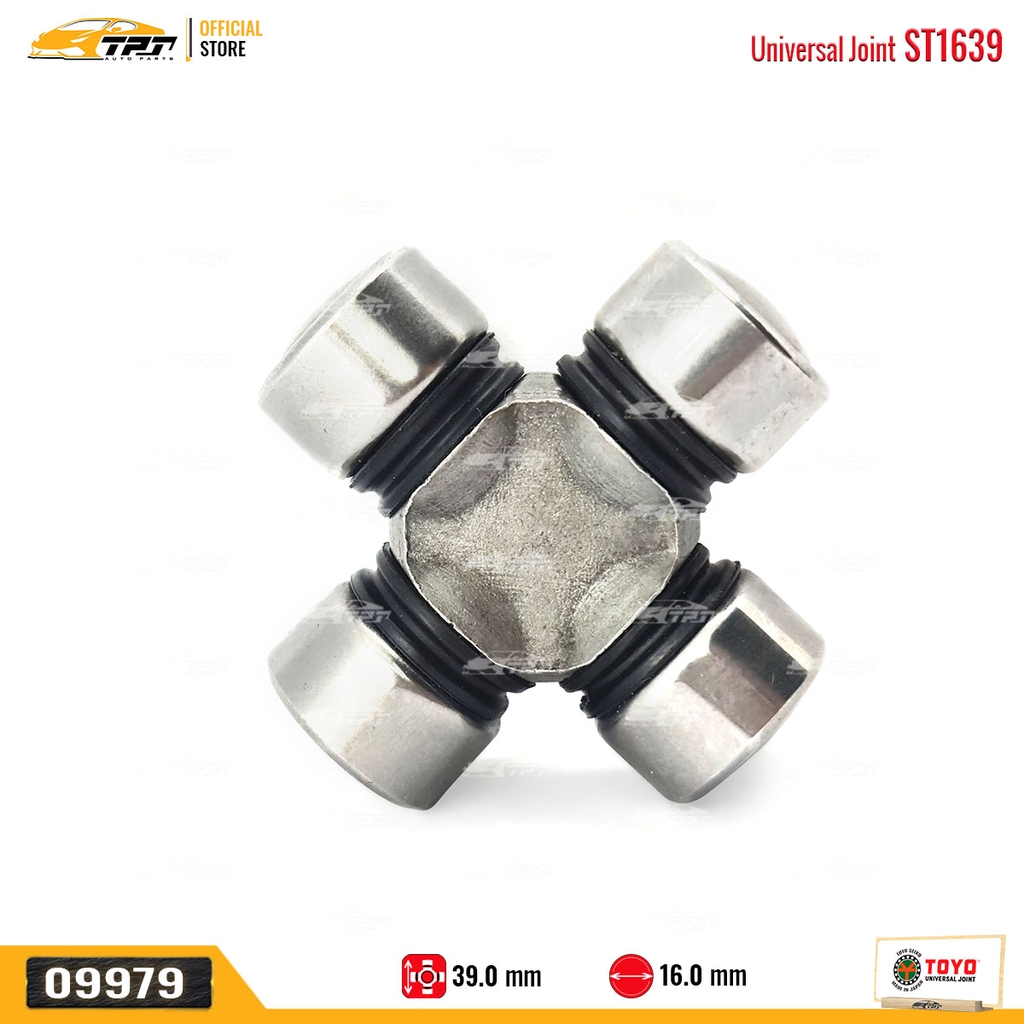 ST1639 Bạc Đạn Chữ Thập Tay Lái Kích Thước [ 16 x 39 ] TOYO - Japan