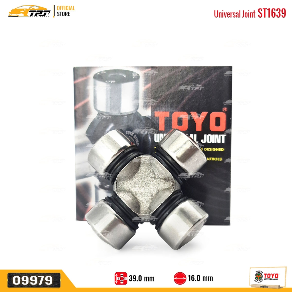 ST1639 Bạc Đạn Chữ Thập Tay Lái Kích Thước [ 16 x 39 ] TOYO - Japan