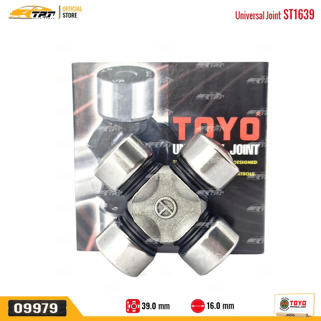 ST1639 Bạc Đạn Chữ Thập Tay Lái Kích Thước [ 16 x 39 ] TOYO - Japan