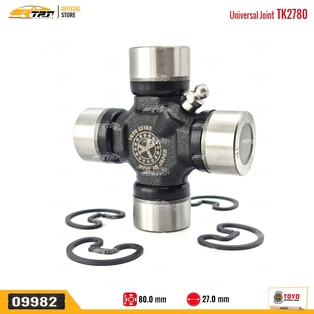 TK2780 Bạc Đạn Chữ Thập Hyundai PORTER 1T25 - STAREX [ 27 x 80 ] TOYO - Japan