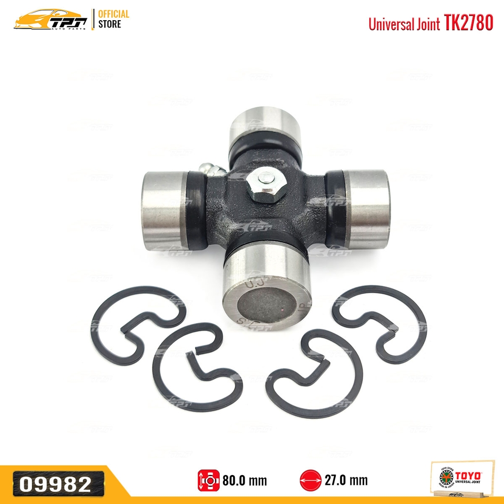 TK2780 Bạc Đạn Chữ Thập Hyundai PORTER 1T25 - STAREX [ 27 x 80 ] TOYO - Japan