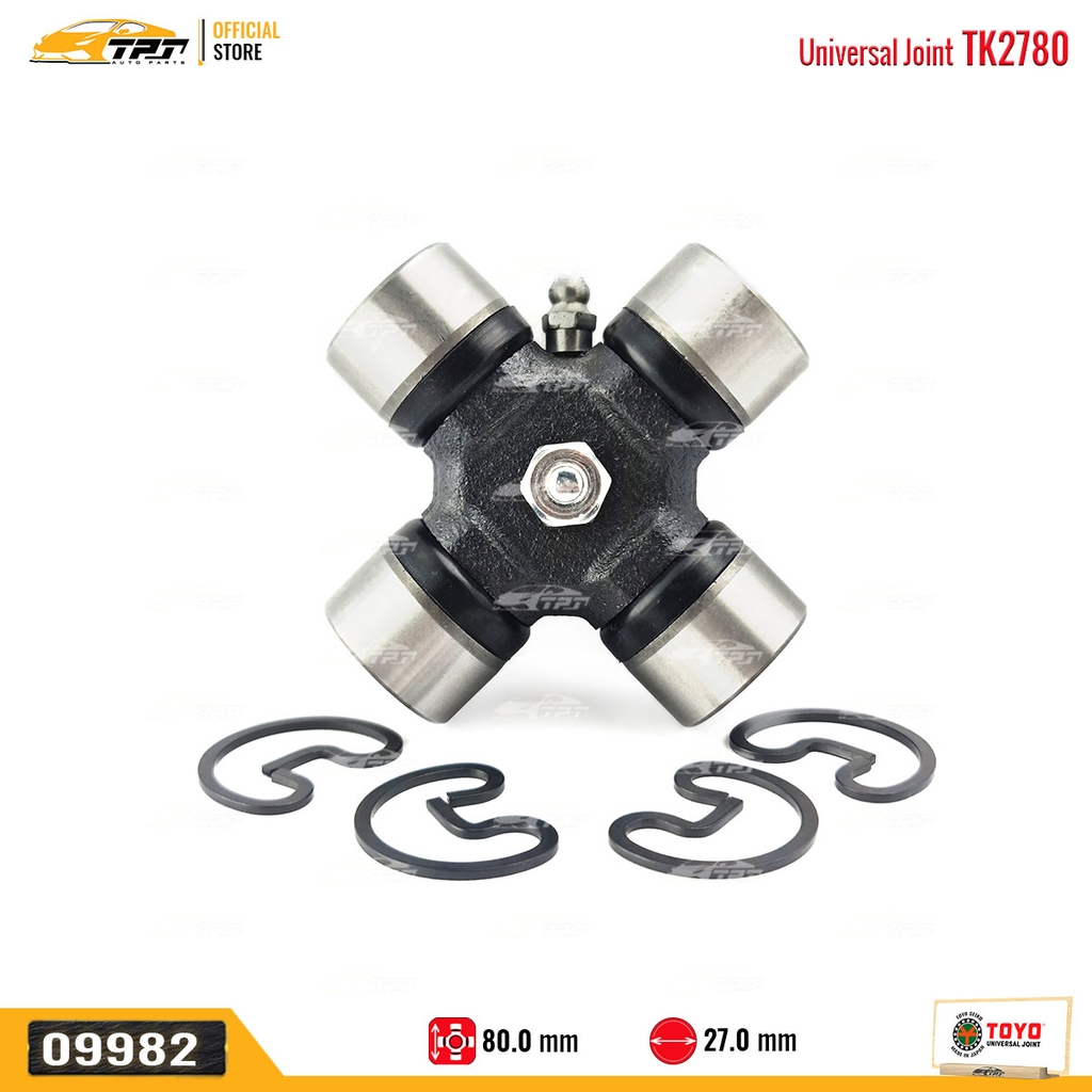 TK2780 Bạc Đạn Chữ Thập Hyundai PORTER 1T25 - STAREX [ 27 x 80 ] TOYO - Japan
