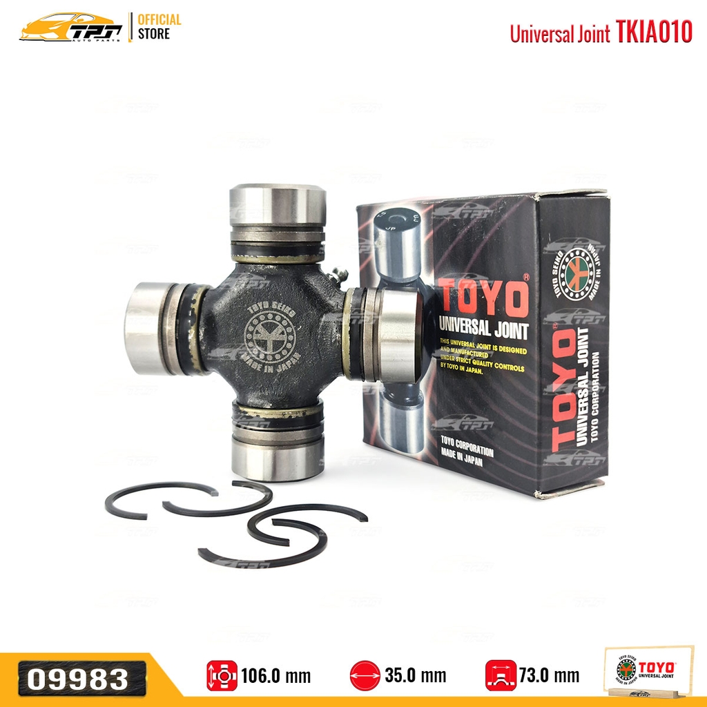 TKia010 Bạc Đạn Chữ Thập Hyundai COUNTY - HD 3T5 [ 35 x 73 x 106 ] TOYO - Japan