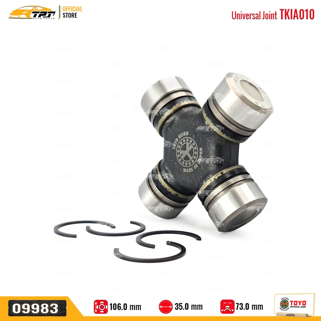 TKia010 Bạc Đạn Chữ Thập Hyundai COUNTY - HD 3T5 [ 35 x 73 x 106 ] TOYO - Japan