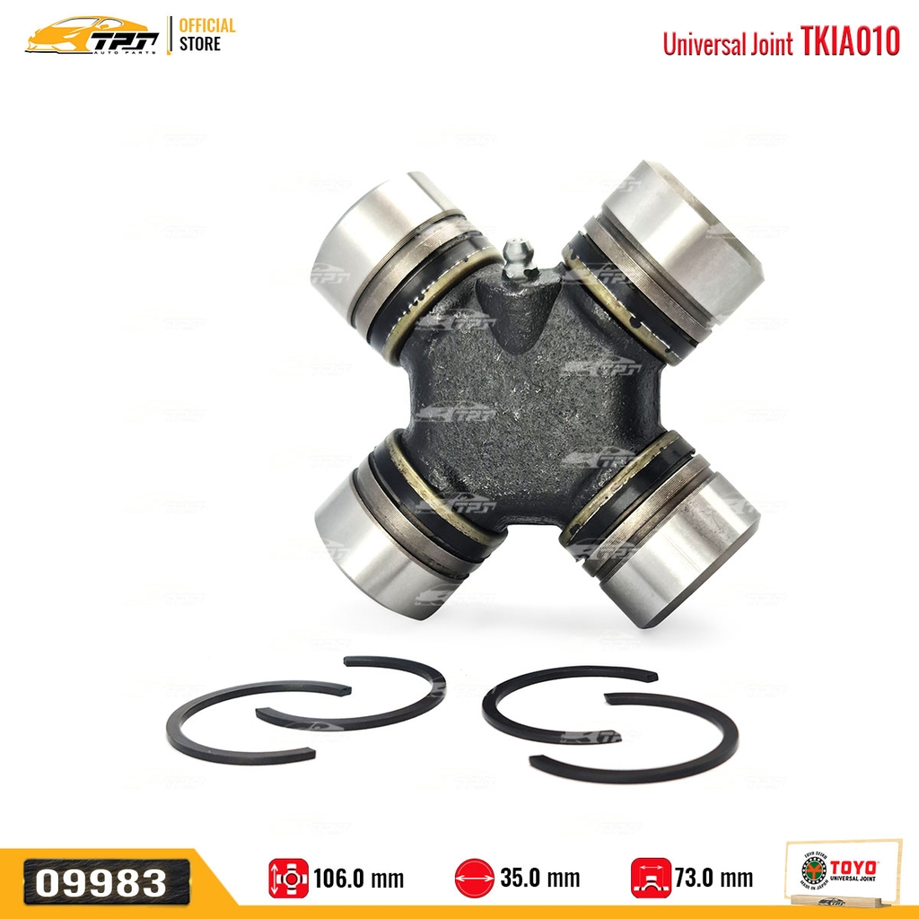 TKia010 Bạc Đạn Chữ Thập Hyundai COUNTY - HD 3T5 [ 35 x 73 x 106 ] TOYO - Japan