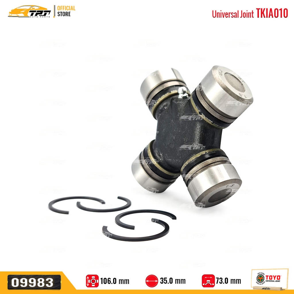 TKia010 Bạc Đạn Chữ Thập Hyundai COUNTY - HD 3T5 [ 35 x 73 x 106 ] TOYO - Japan