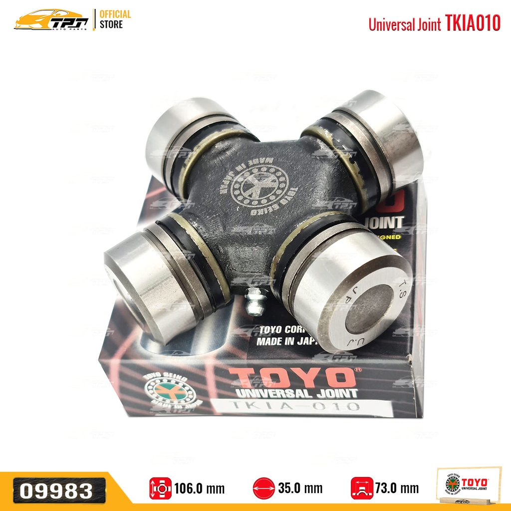 TKia010 Bạc Đạn Chữ Thập Hyundai COUNTY - HD 3T5 [ 35 x 73 x 106 ] TOYO - Japan