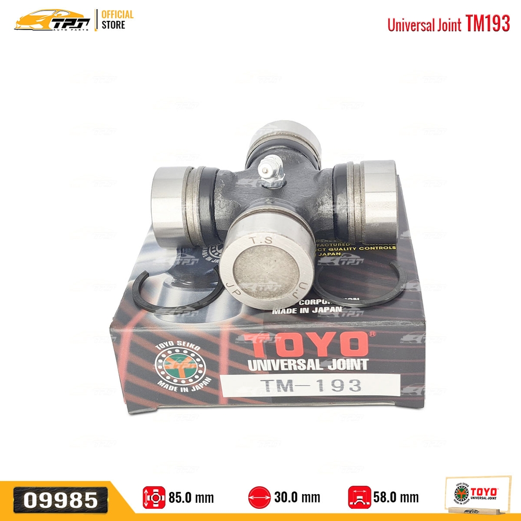 TM193 Bạc Đạn Chữ Thập Hyundai 2T5 MIGHTY - MITSU CANTER - MONTERO [ 30 x 58 x 85 ] TOYO - Japan