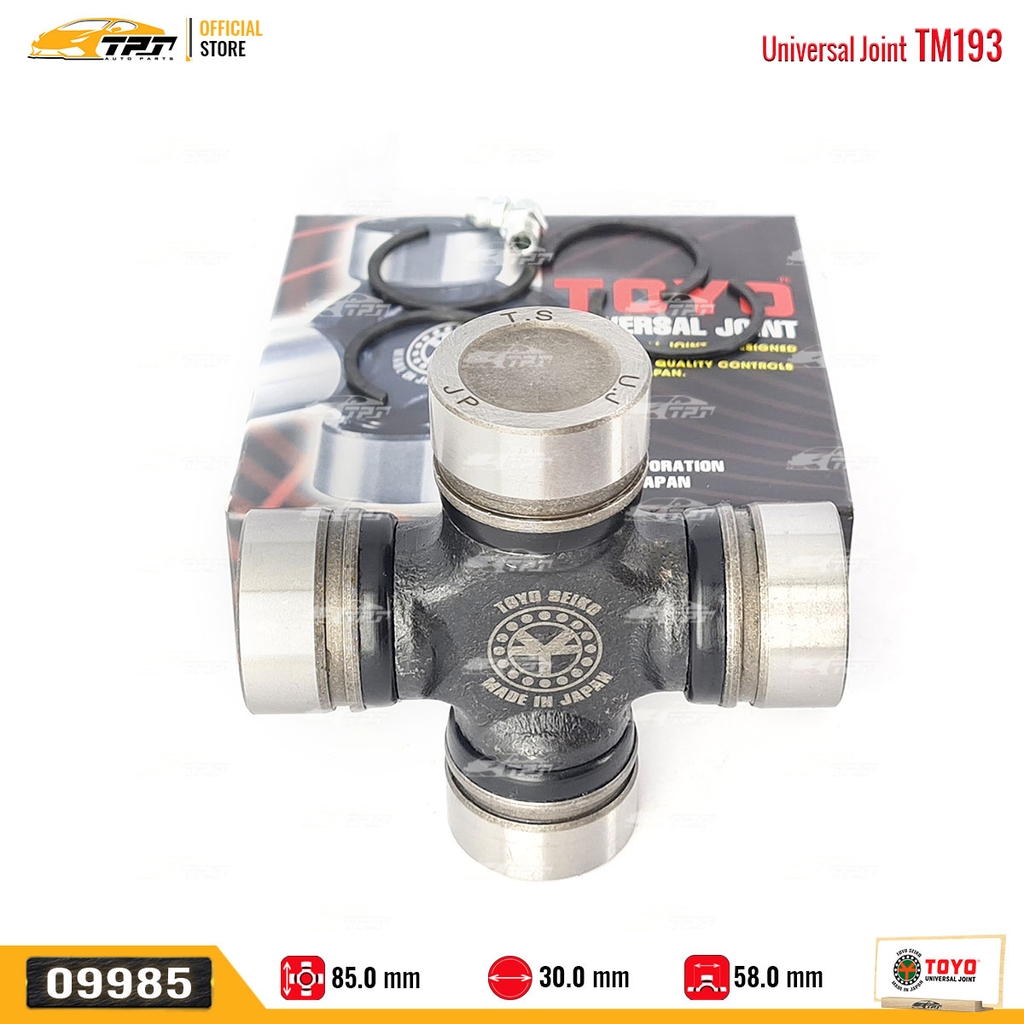 TM193 Bạc Đạn Chữ Thập Hyundai 2T5 MIGHTY - MITSU CANTER - MONTERO [ 30 x 58 x 85 ] TOYO - Japan