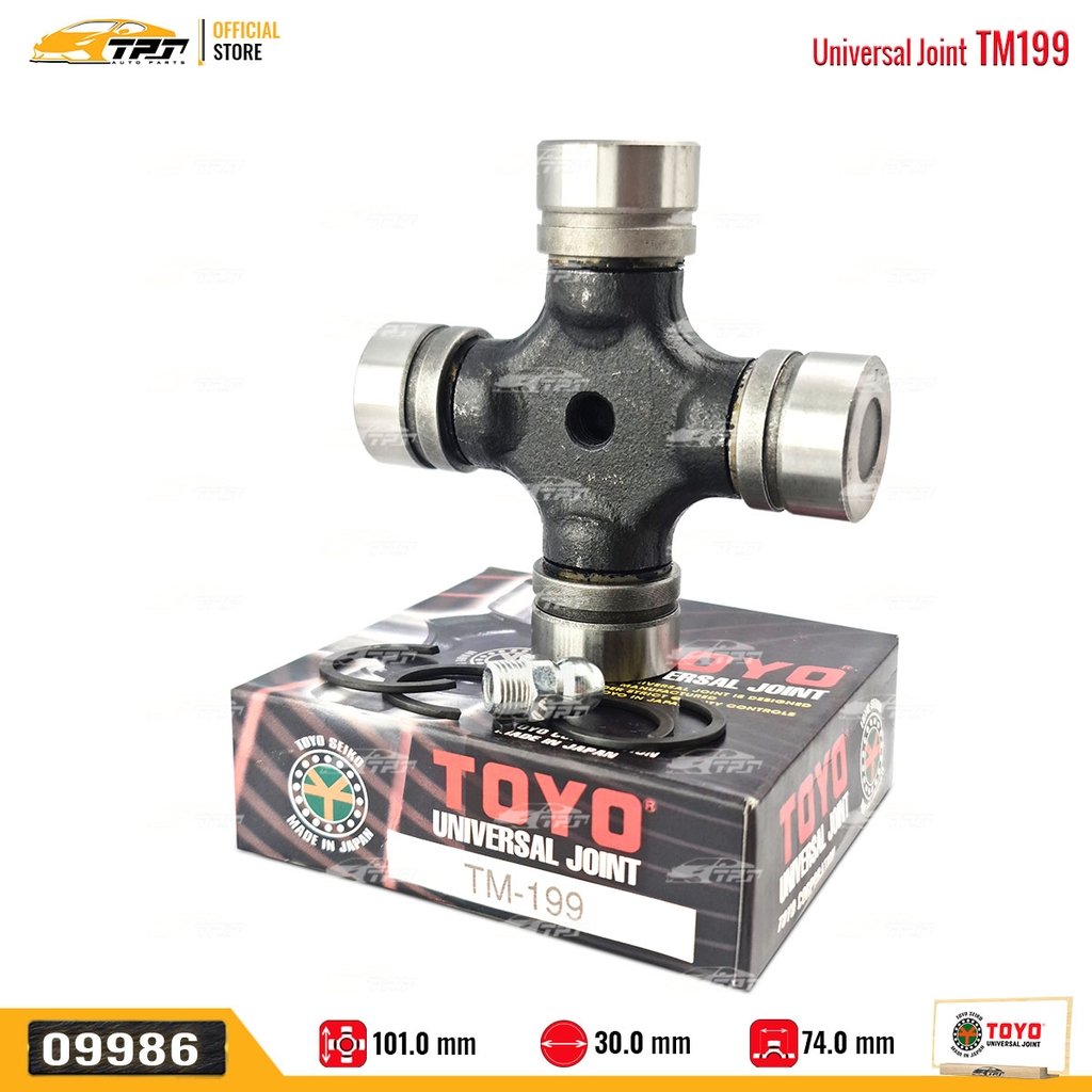 TM199 Bạc Đạn Chữ Thập Kích Thước [ 30 x 74 x 101 ] TOYO - Japan