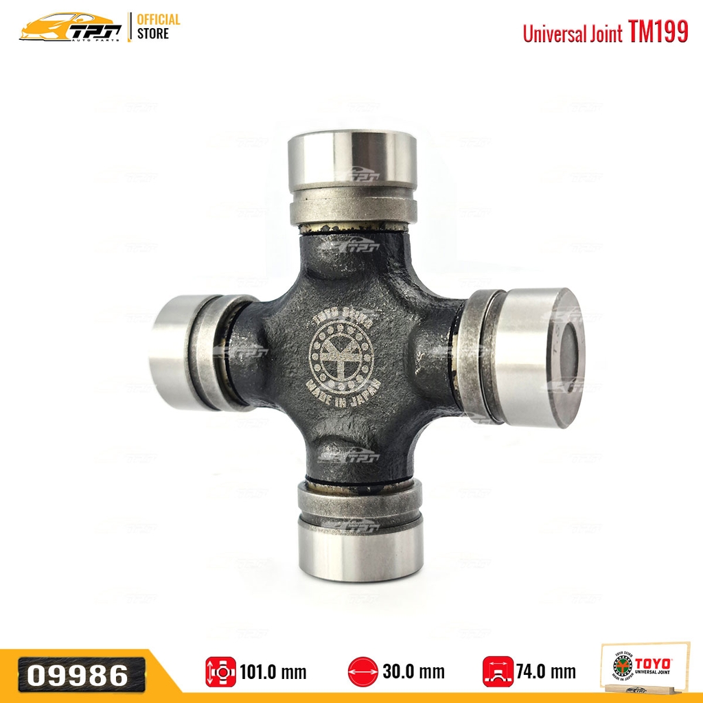 TM199 Bạc Đạn Chữ Thập Kích Thước [ 30 x 74 x 101 ] TOYO - Japan