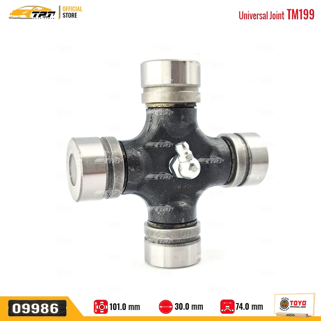 TM199 Bạc Đạn Chữ Thập Kích Thước [ 30 x 74 x 101 ] TOYO - Japan