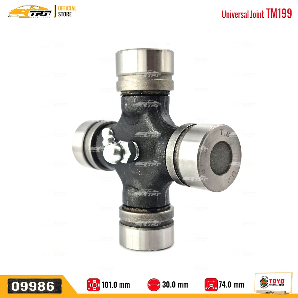 TM199 Bạc Đạn Chữ Thập Kích Thước [ 30 x 74 x 101 ] TOYO - Japan