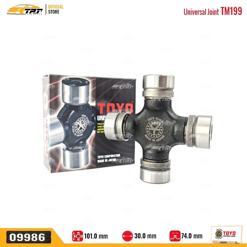 TM199 Bạc Đạn Chữ Thập Kích Thước [ 30 x 74 x 101 ] TOYO - Japan