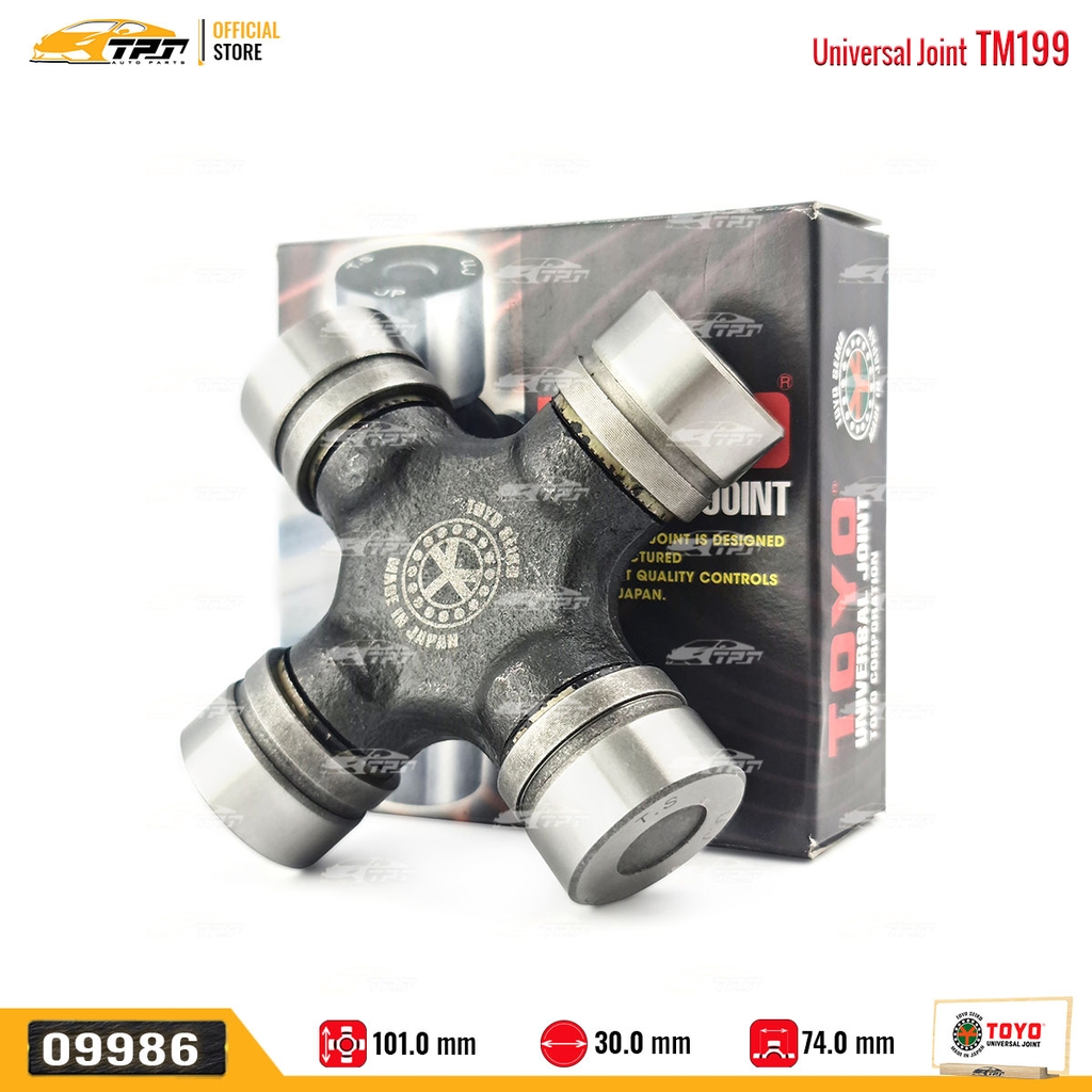 TM199 Bạc Đạn Chữ Thập Kích Thước [ 30 x 74 x 101 ] TOYO - Japan