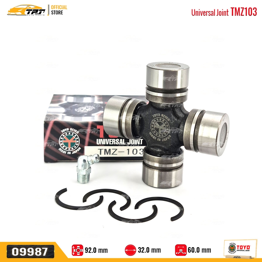 TMZ103 Bạc Đạn Chữ Thập Kia BONGO [ 32 x 60 x 92 ] TOYO - Japan