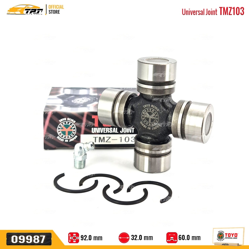 TMZ103 Bạc Đạn Chữ Thập Kia BONGO [ 32 x 60 x 92 ] TOYO - Japan