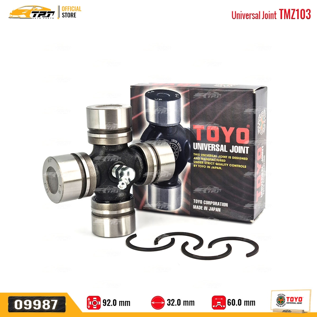 TMZ103 Bạc Đạn Chữ Thập Kia BONGO [ 32 x 60 x 92 ] TOYO - Japan