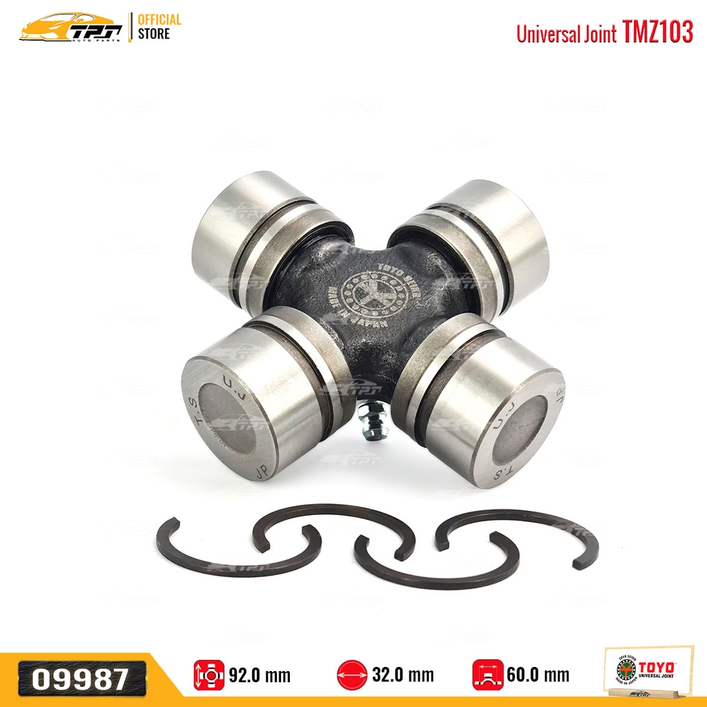 TMZ103 Bạc Đạn Chữ Thập Kia BONGO [ 32 x 60 x 92 ] TOYO - Japan