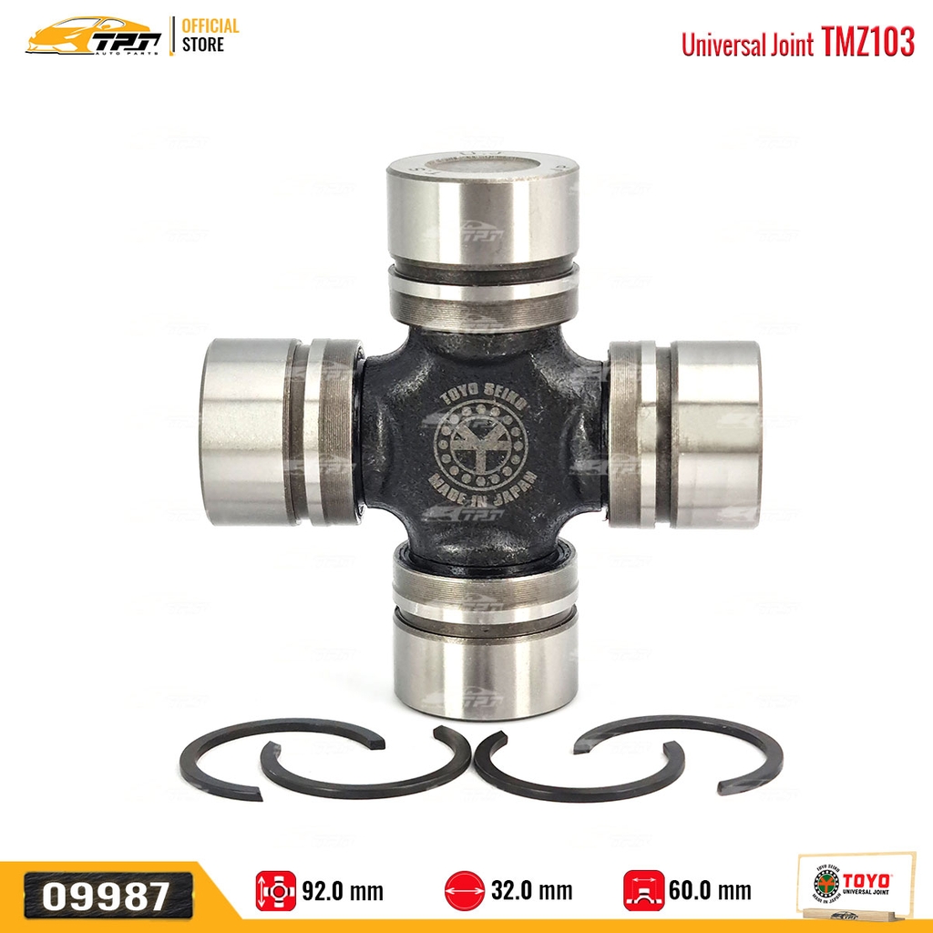 TMZ103 Bạc Đạn Chữ Thập Kia BONGO [ 32 x 60 x 92 ] TOYO - Japan