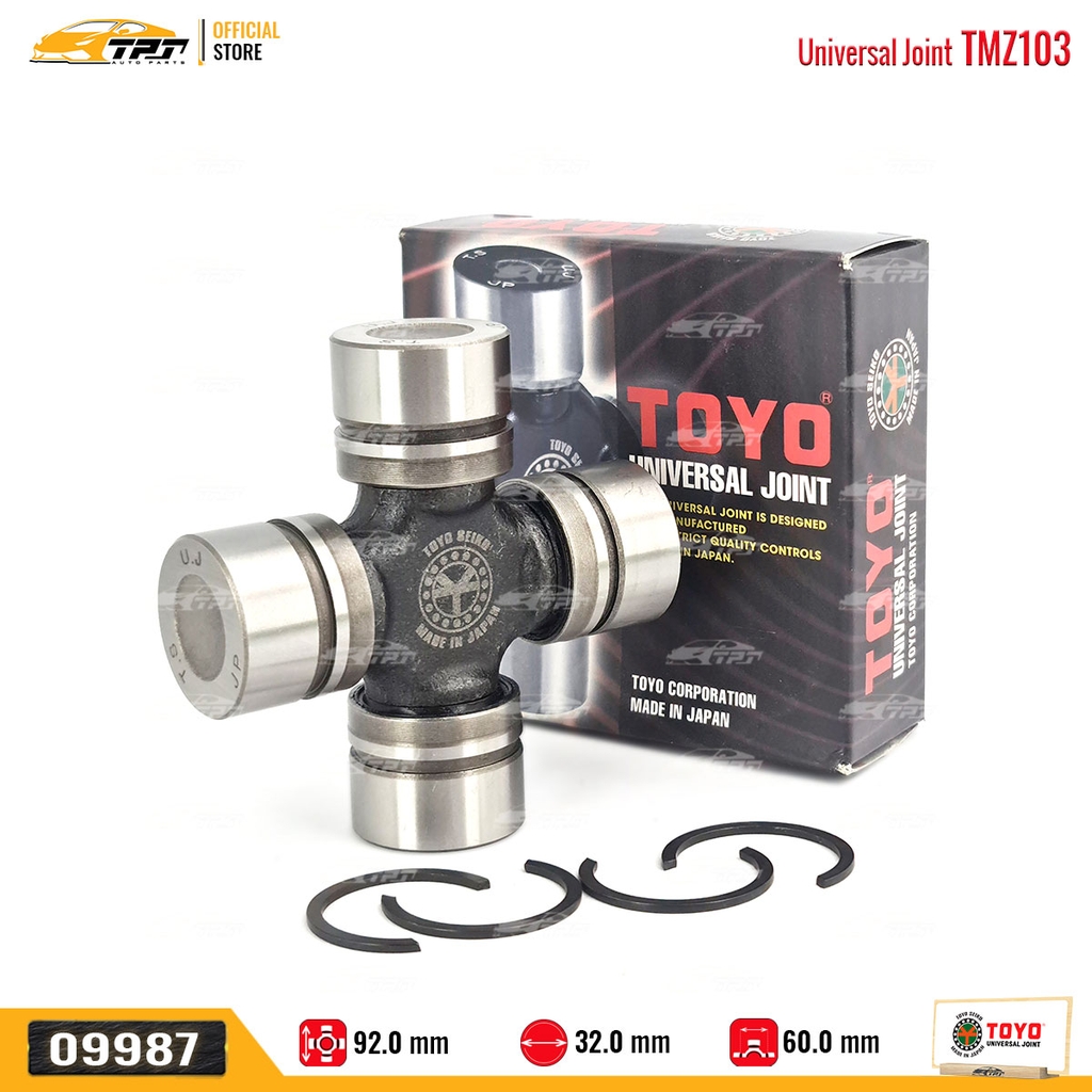 TMZ103 Bạc Đạn Chữ Thập Kia BONGO [ 32 x 60 x 92 ] TOYO - Japan
