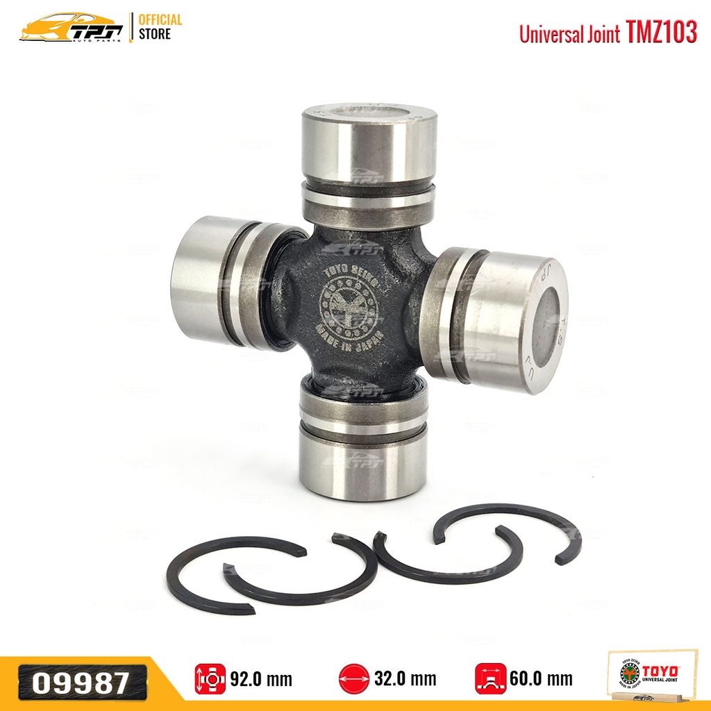 TMZ103 Bạc Đạn Chữ Thập Kia BONGO [ 32 x 60 x 92 ] TOYO - Japan