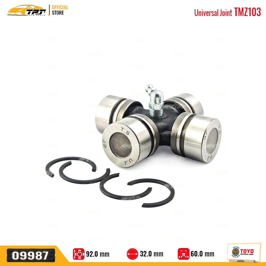 TMZ103 Bạc Đạn Chữ Thập Kia BONGO [ 32 x 60 x 92 ] TOYO - Japan
