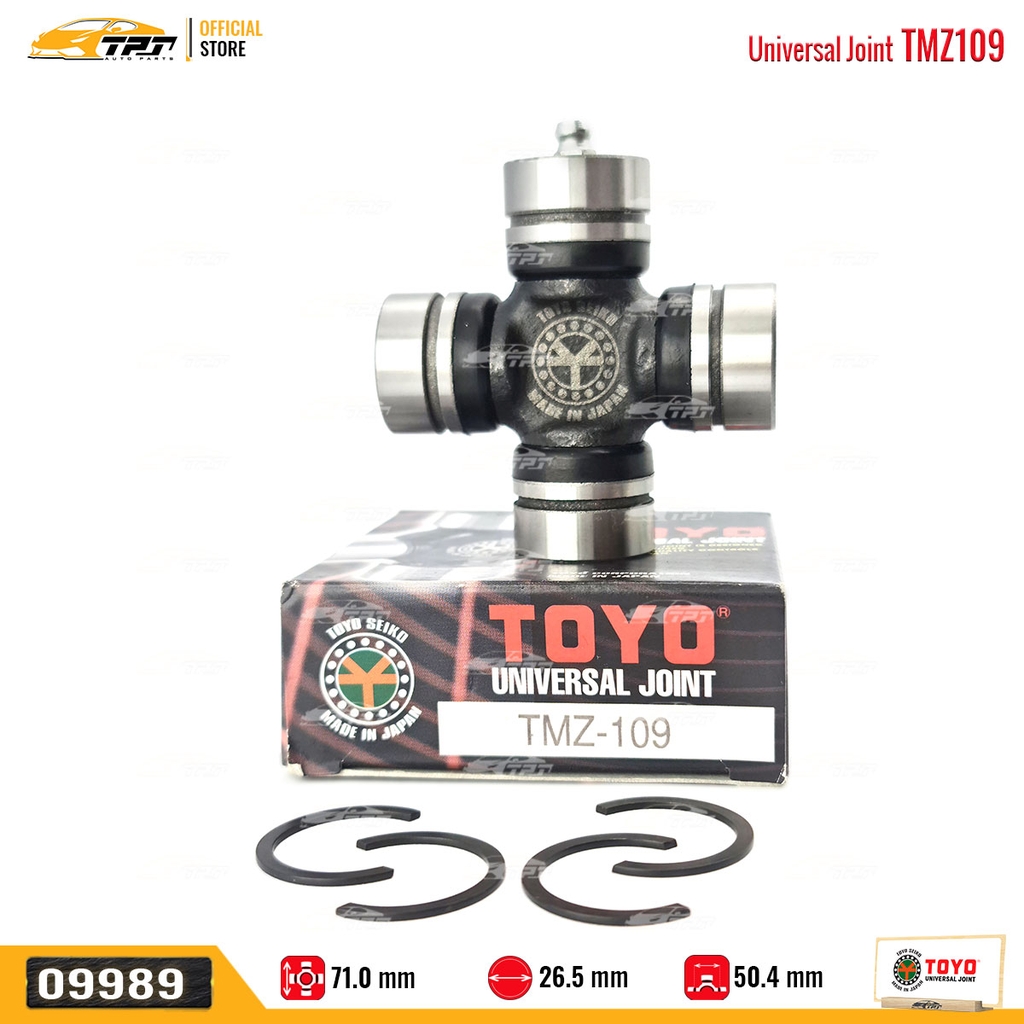 TMZ109 Bạc Đạn Chữ Thập Kia BESTA - BONGO - MAZDA [ 26.5 x 50.4 x 71 ] TOYO - Japan