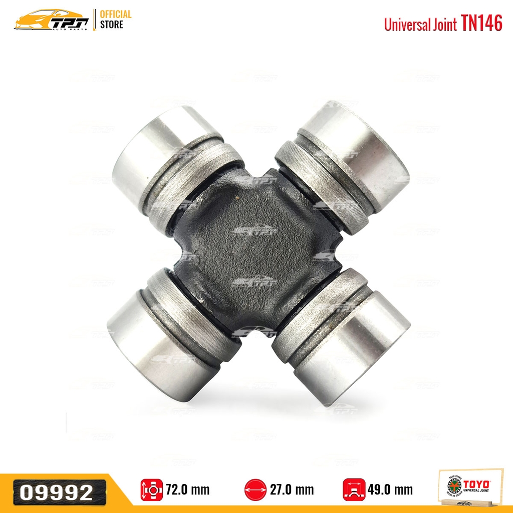 TN146 Bạc Đạn Chữ Thập Nissan NAVARA [ 27 x 49 x 72 ] TOYO - Japan